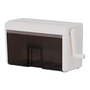 수동 탁상용 꽃가루 문서세단기 S180 A4 2매 DIN66399 P-4