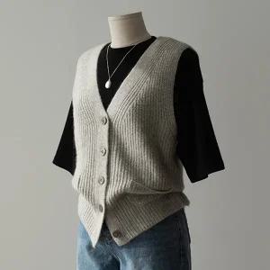 (안나앤모드) dave 폭스 니트조끼[베스트BFL68]