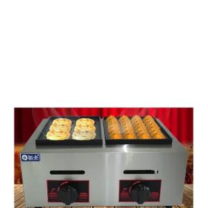 커피콩빵기계 디저트 음식 노점 호두과자 제조 머신 빵기계(전기) - 6+6 홀