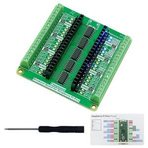 Raspberry Pi Pico 1 2 W H WH용 Freenove 브레이크아웃 보드 핀 헤더가 있는 터미널 블록 실드 HAT GPIO