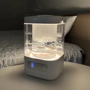 [예약판매 ~11/5] 어썸 4L 워밍업 가열식 무드등 물멍 가습기