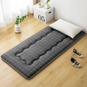 1인용 바닥 이불 패드 침대 요매트 두꺼운 접이식 기숙사