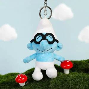 개구쟁이 스머프 똘똘이 스머프 키링 인형 9cm