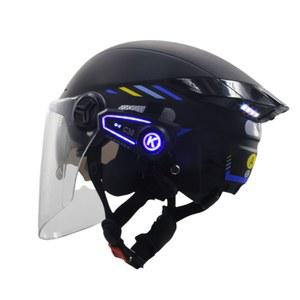 반모 배달 블루투스 반모헬멧 블랙 이즈 내장 라이트 노랑 프 특대형 이어폰 시스템헬멧 블루투스이어폰 바이크