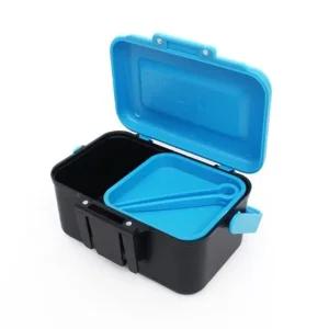 싸파 DK 생미끼 케이스 (블루)미끼통 지렁이통 밑밥통 낚시 (WFK1KYF)