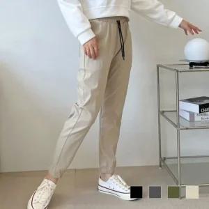 보이드 레이디 엘라스틱 밴드라인 조거 트라우저베스트 (WFK1VQZ)