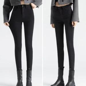 EAMT 여자 배기핏 청바지 슬림핏 스키니진 봄가을 하이웨스트 스판 EUNG3