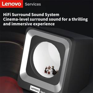 Lenovo 컴퓨터 오디오 데스크탑 노트북 유선 멀티미디어 미니 서브우퍼 스피커 소형