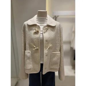 [SOUP](신세계 사우스시티) 토글 장식 뽀글이 자켓 (SBAJKM2)