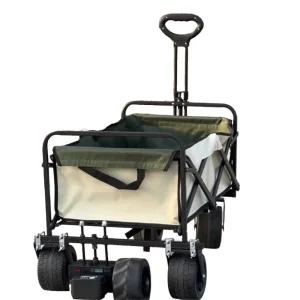 전동 웨건 카트 캠핑 고카트 전동웨건 바퀴 접이식 캠핑용 트롤리