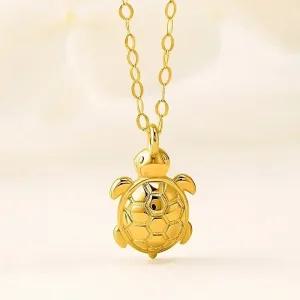 골드앤 순금 24K 골든터틀 목걸이 중