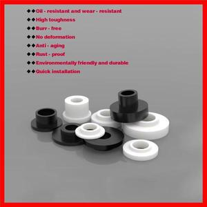 T자형 스텝 와셔/t자형 나일론 와셔 플라스틱 오목 볼록 나사 샤프트 슬리브 절연 입자 M6M8