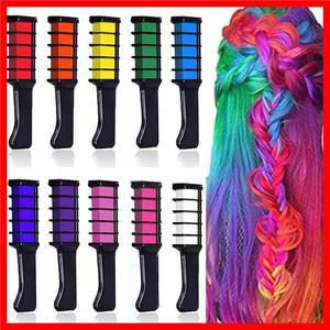 1pcs 머리 염색 빗 임시 전문 헤어 컬러 염료 미니 일회용 개인 사용 코스프레 살롱 스타일링 머리 염색 액