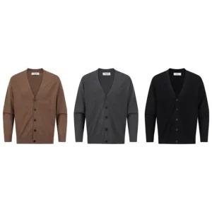 [갤러리아] [기획특가]에디션 남성 겨울 데일리 가디건 NNG1EC1901 3종