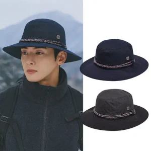 콜핑 남성 겨울 멜란지 퀄팅 햇 등산 모자 KSC865PC9M