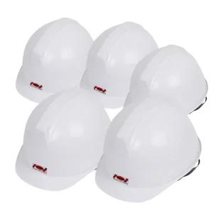 5개세트 절연안전모 방재 경안전모 전기 보호모자 공사장 산업용 공장