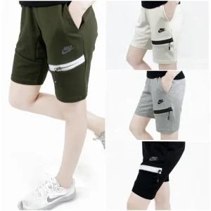 Z  나이키 지퍼 면 트레이닝복 반바지 - 여름신상(남여공용)