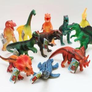 어린이 공룡 소프트 소형 16종류 개당 피규어 장난감 티라노사우루스 딜로포사우루스 격 미니