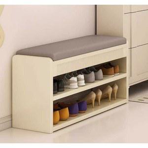 신발장 현관 미니벤치 의자 수납 화이트 A 원목 정리대 샴페인 벤치 60cm 슬림 밀키