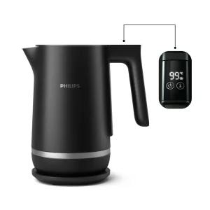 필립스 스테인리스 이중 단열 6단계 온도조절 무선 전기포트 HD9396/90