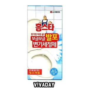 LG 보글보글발포변기세정제60gX3포/청소 오염 클리너 탈취 양변기 크리 욕실 배수구 다목적 소변기 제거