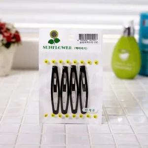 헤어액세서리 슬림 똑딱이핀 곱창밴드 곱창머리끈 머리끈대용량 고무줄머리끈