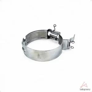 스테인리스 80mm 원형 파이프 고정 클램프 배관 설비 벽면 지지 브라켓 행거