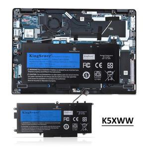 KingSener K5XWW 노트북 배터리 DELL Latitude 5289 7389 2-in-1 시리즈 71TG4 725KY N18GG 7.6V 60WH  도