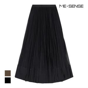 [미센스] 플리츠 샤 스커트_MB3ZSKM302Z