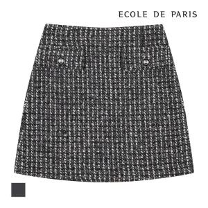 [에꼴드파리] 트위드 미니 스커트_CB2YWSA001Z