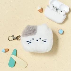 [버터샵] 뽀송뽀송 밀크캣 미니 스퀘어 파우치