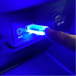 차량용 RGB LED USB 무드등 풋등 마티즈 싼타페 티구안 아우디 푸조 K7 그렌져XG