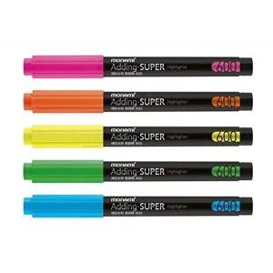 [브이와이][VCMOTCE4]선물 밑줄용 에딩 슈퍼 형광펜 GWM 6색평광펜 5p