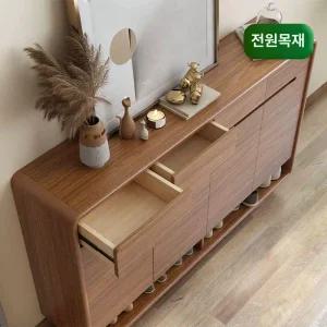 현관 신발장 리바트 3도어 3단 현관장