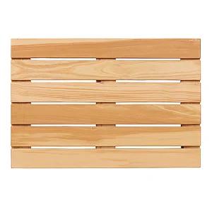 레드파인 원목발판 민자 / 화장실 베란다 현관 욕실발판 발매트