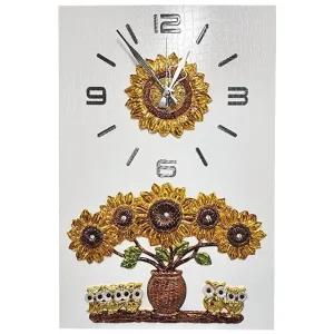 퍼블릭아트 쿠르 400x600 해바라기 부엉이 액자 겸 시계 (WFK7RE4)