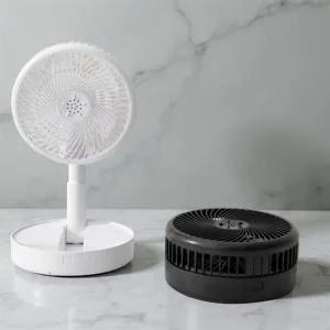 접는 선풍기 무선 아이스 휴대용 미니 냉각팬 쿨러
