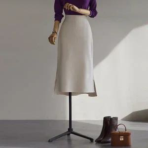 (안나앤모드) A. 에어분또 머메이드 슬릿 스커트[스커트D0804N09]