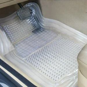 발매트 자동차 PVC 투명 제네시스 키우기 카매트 벤츠