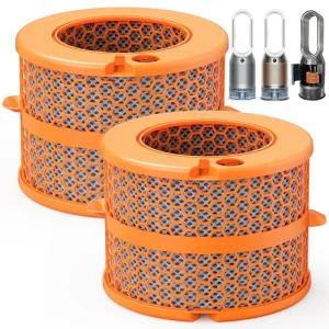 [다이슨 호환품] PH01 PH02 PH03 PH04 PH3A 공기 청정기 가습기 교체 부품과 호환되는 탄소 섬유 증발기 필