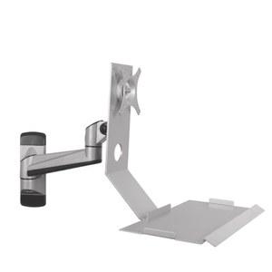 접이식 모니터 암 스크린 벽걸이형 플랫폼 리프트 브래킷 행거 일체형 키보드