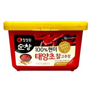 청정원 청정원순창 100% 현미 태양초 찰고추장 2kg(1.7kg+300g)