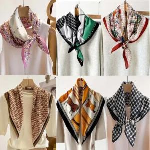 부드러운 간절기 면 스카프 여성 남성 미니 따뜻한 봄 가을 겨울 여행스카프 고급스카프 선물