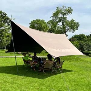 [모두모아]대형 사각 타프 암막 그늘막 가림막 캠핑 차박 어닝 사각타프 육각타프 대형타프