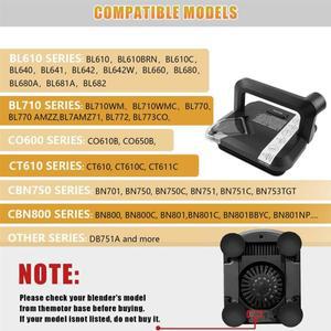 A65T 교체 부품 닌자 블렌더 72 OZ 피처용 상단 잠금 뚜껑 커버 BL642 시리즈