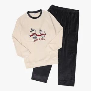 [애니바디](광주신세계)공용 밍크극세사 라운지 세트_머플러스누피 ANLA25W97