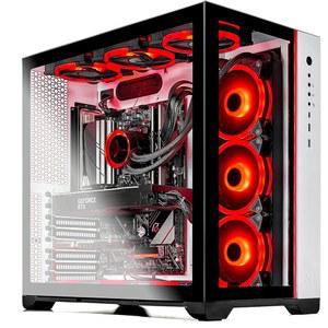 스카이테크 게이밍 프리즘 II 컴퓨터 PC 데스크탑 - AMD Ryzen 7 5800X 8코어 3.8GHz, RTX 3080 Ti 12G GDDR6X, 1TB NVMe 4세대 SSD, 16GB DDR4 3200, RGB 팬, 360mm AIO, AC WiFi, Windows 11 홈 64비트