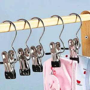 논슬립 집게 걸이 빨래 아기 모자 옷걸이 핀 바지