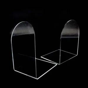 아크릴 아크릴 L자 책꽂이 투명 소품