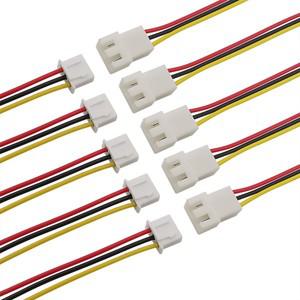 JST XH 2.54mm 피치 3 핀 와이어 커넥터 3P 수 플러그/암 잭 소켓 케이블 터미널 26AWG